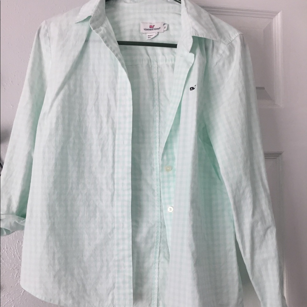 Gingham Button up